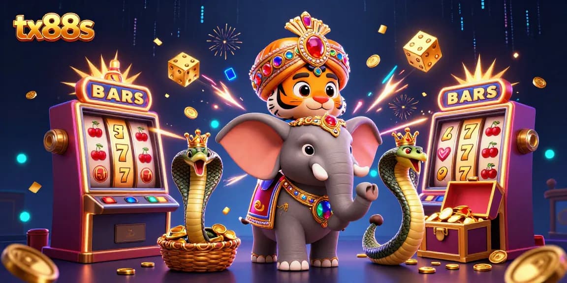 Experience excitement at tx88s with vibrant 3D slots and a royal theme full of winning symbols.
