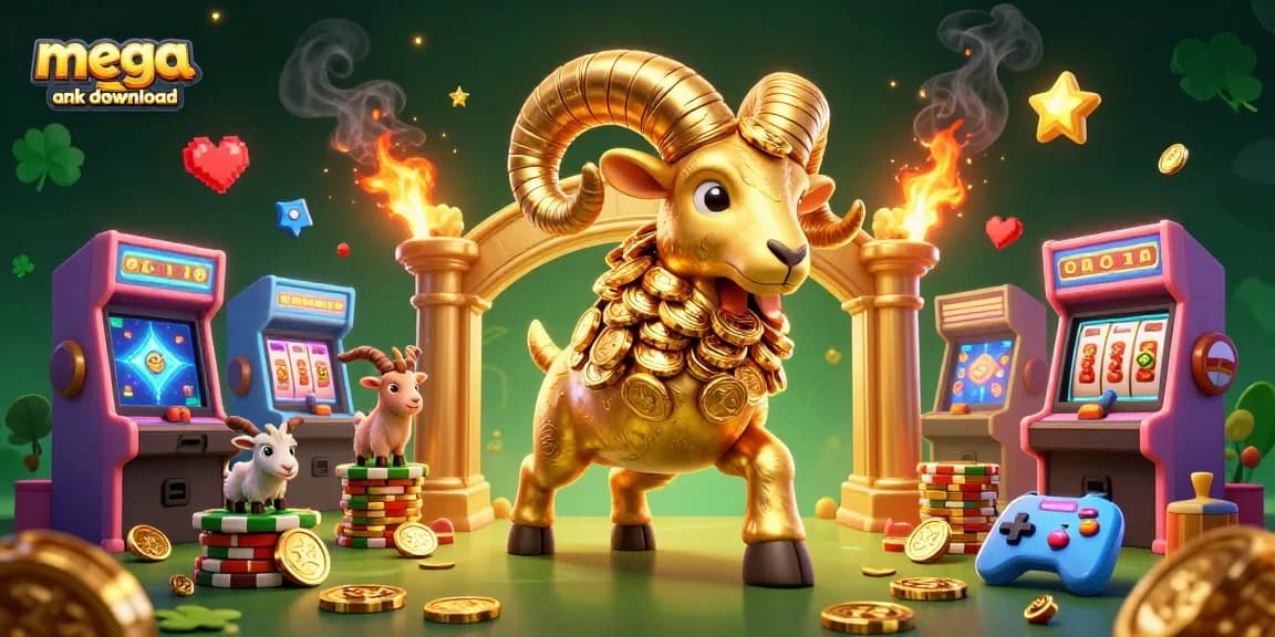 Engage with mega apk download while enjoying vibrant casino gaming visuals featuring colorful characters and interactive elements.