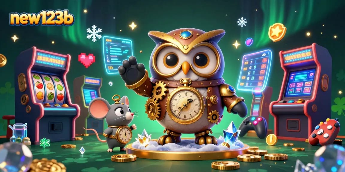 Experience thrilling gameplay with new123b in a vibrant casino scene featuring unique game elements.