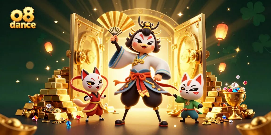Engage with o8 dance's thrilling casino experience featuring vibrant characters and dynamic game elements.