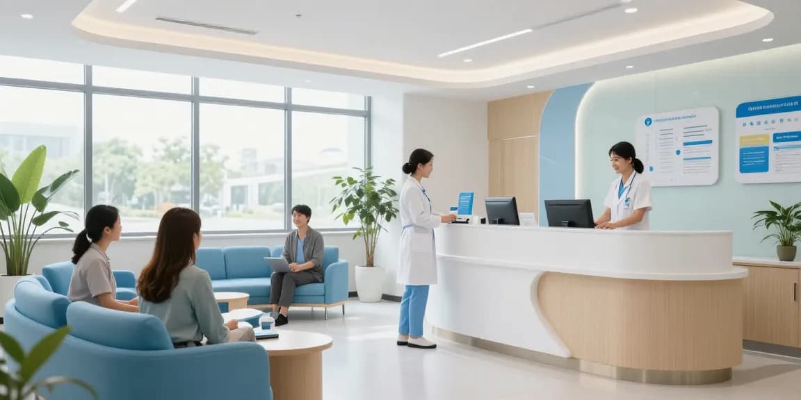 Hair transplant istanbul cost consultation in a modern healthcare clinic with friendly medical staff.