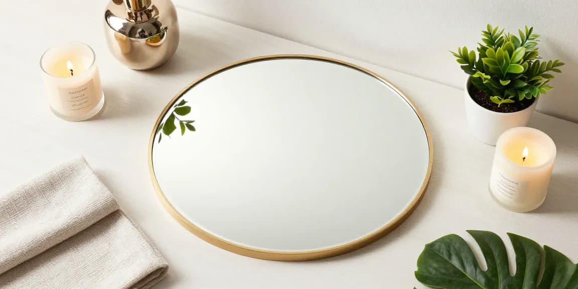 An exclusive oglinda baie for online shopping, showcasing the best deals in e-commerce for home improvement.