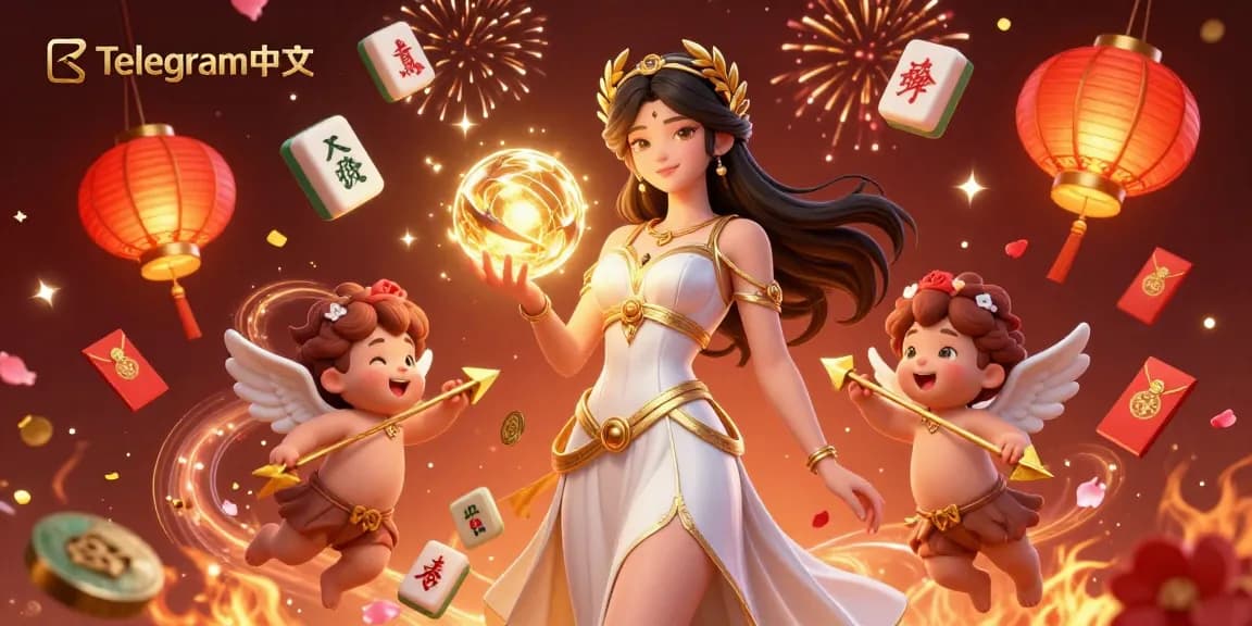 与Telegram中文互动,享受生动的3D场景,其中包含希腊女神和天使,为您带来沉浸式的赌场乐趣。