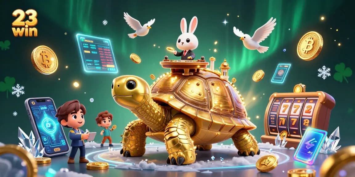 Engage in thrilling games at 23 win's vibrant digital casino featuring unique characters and magical elements.