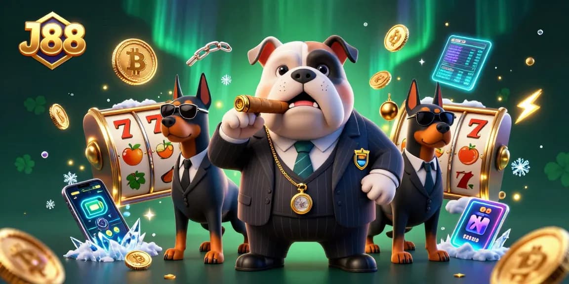 Join J88's thrilling casino adventure with captivating characters and vibrant games.