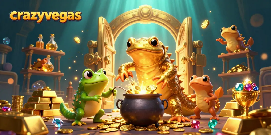 Spin with crazyvegas and immerse in the magic of gold coin treasures.