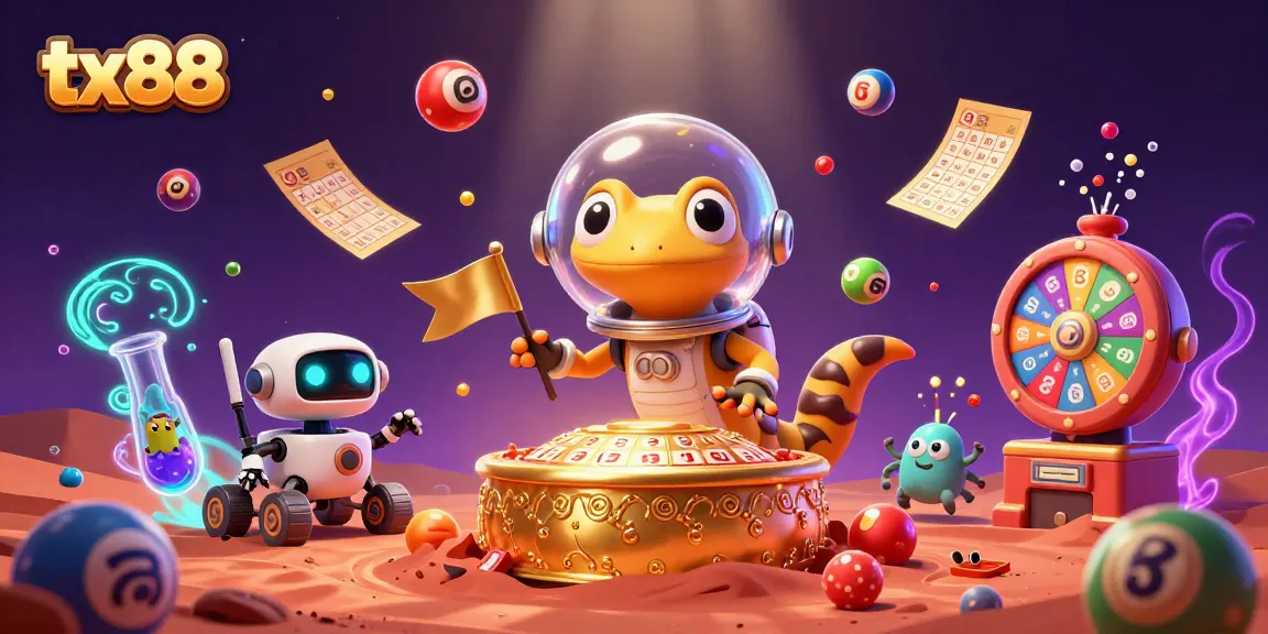 Win exciting prizes with tx88 as a Martian gecko uncovers a buried golden casino.