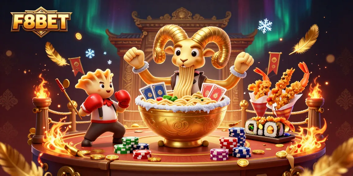 F8BET showcases a vibrant casino atmosphere with engaging characters amidst thrilling gaming elements.