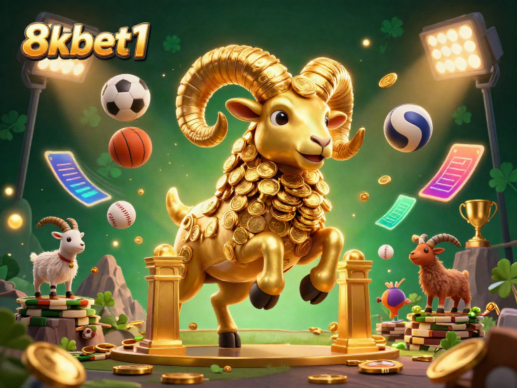 Experience the thrill of gaming at 8xbet1 with vibrant sports action and gold-themed excitement.