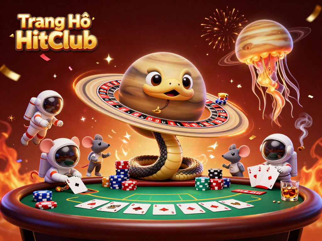 Celebrate big wins at Trang Chủ HitClub with vibrant cosmic casino games and poker action.