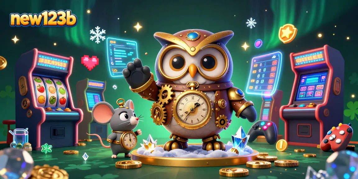 Experience thrilling gameplay with new123b in a vibrant casino scene featuring unique game elements.
