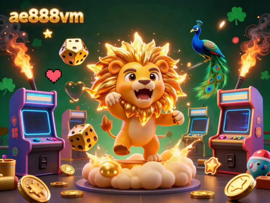 Experience thrilling gameplay dynamics with ae888vm's vibrant 3D gaming casino elements.