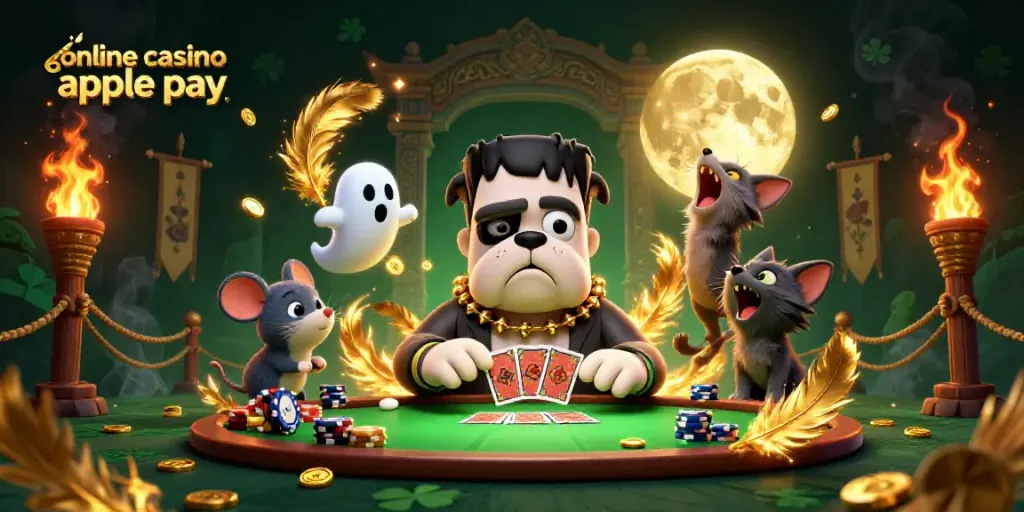 Engage in thrilling action at an online casino apple pay table with dynamic 3D characters and vibrant effects.