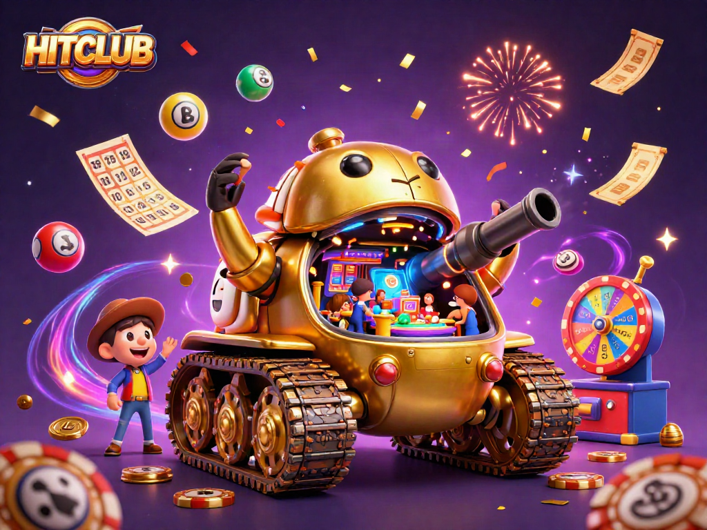 Experience thrilling wins at HITCLUB with carnival fun, colorful lotteries, and vibrant celebrations.