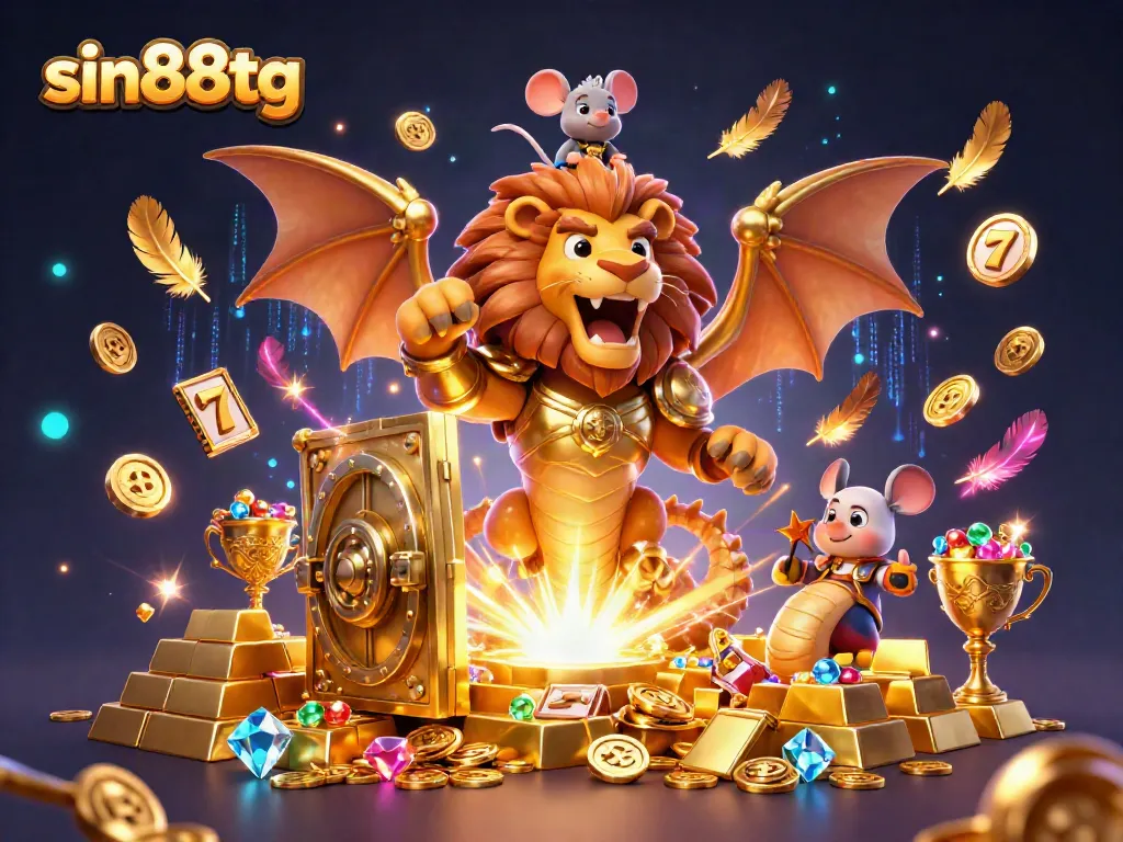 Create exciting winning strategies at sin88tg with our dynamic casino adventure featuring golden treasures and characters.