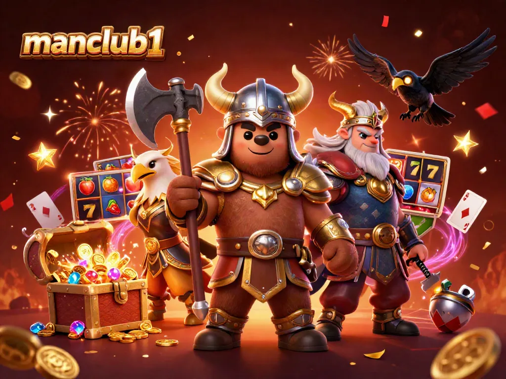 Engage in thrilling gameplay at manclub1 with vivid 3D casino characters and dynamic slot machines.